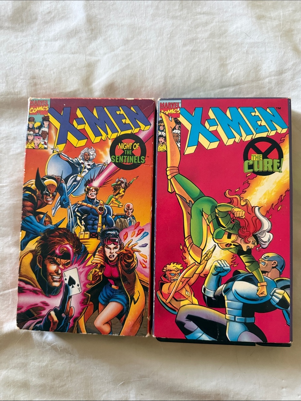 Comic Collection VHS-Style Case Set - Red & Multicolor
